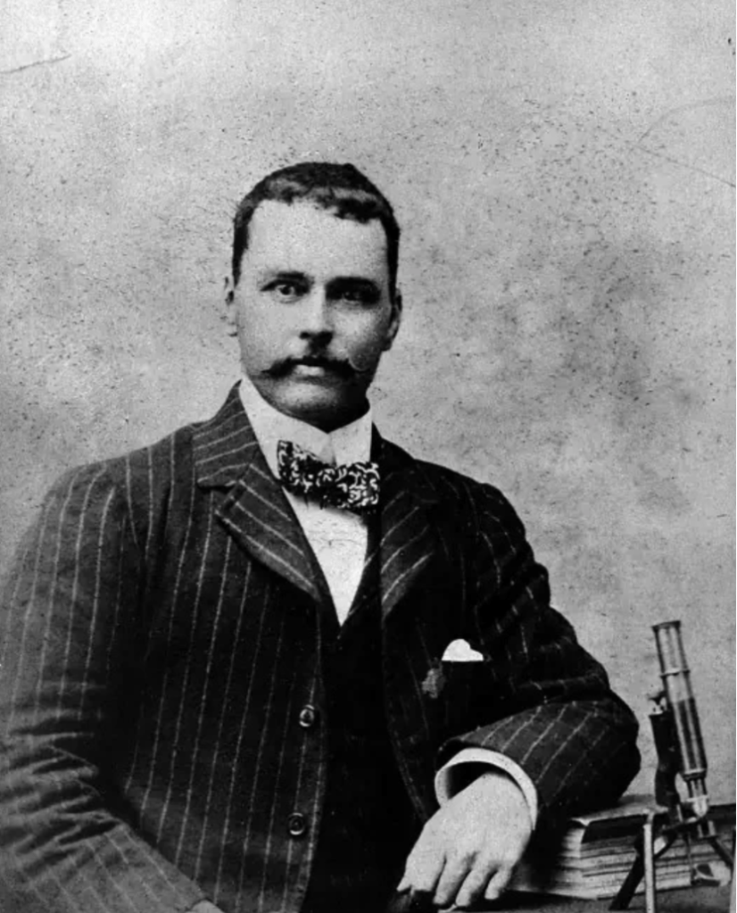British microbiologist Sir Ronald Ross