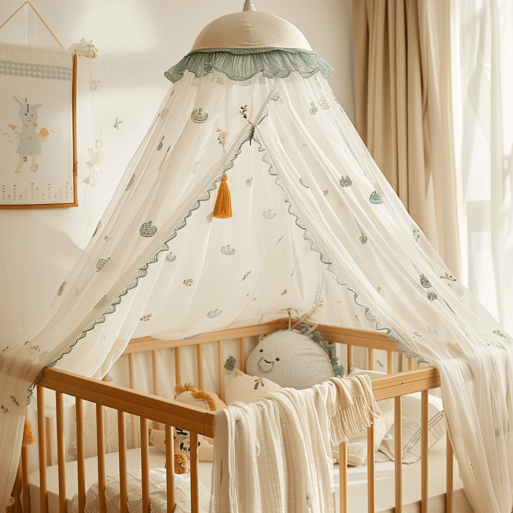 infants bed mosquito net