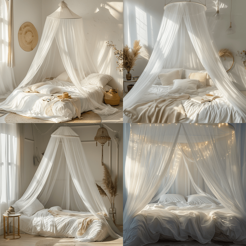 Ceiling mosquito nets