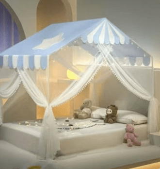 Charming Theater-Style Insect-Barrier Tent